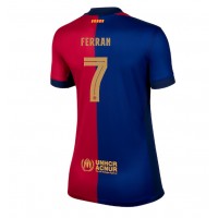 Fotballdrakt Dame Barcelona Ferran Torres #7 Hjemmedrakt 2024-25 Kortermet